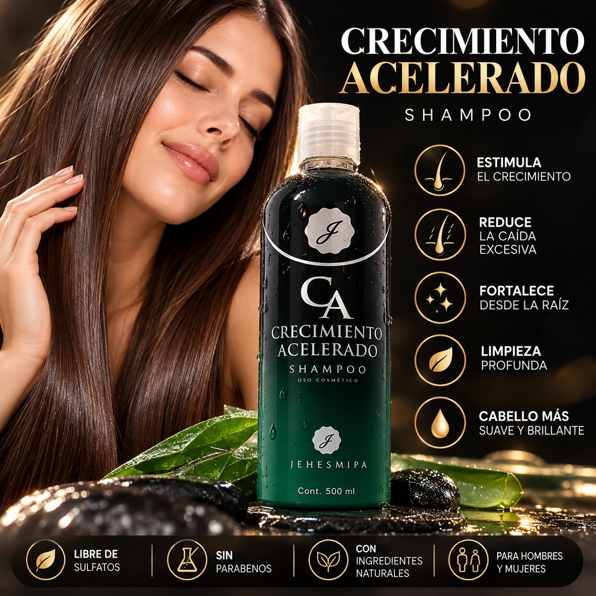 CAPILUX Shampoo de cuidado y crecimiento capilar